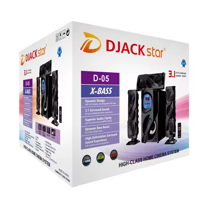 DJACK STAR D-05 haut-parleurs radio sans fil haut-parleur domestique professionnel actif DJACK STAR D-05 haut-parleurs radio sans fil haut-parleur domestique professionnel actif
